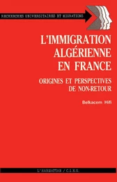 L'immigration algérienne en France