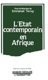 L'Etat contemporain en Afrique