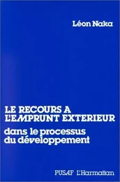 Le recours à l'emprunt extérieur dans le processus de développement