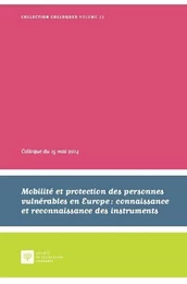 MOBILITÉ ET PROTECTION DES PERSONNES VULNÉRABLES EN EUROPE : CONNAISSANCE ET REC