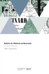 Bulletin de l'Athénée du Beauvaisis