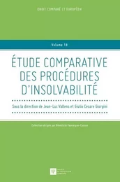 ÉTUDE COMPARATIVE DES DIFFÉRENTES PROCÉDURES D'INSOLVABILITÉ