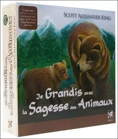 Coffret Je grandis avec la sagesse des animaux - Scott Alexander King, Christine Lefranc - Tredaniel