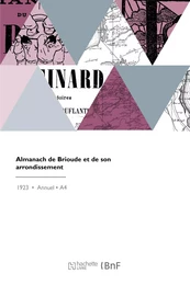 Almanach de Brioude et de son arrondissement