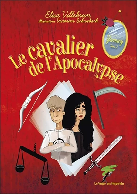 Le cavalier de l'Apocalypse - Yamay Tome 2 - ELISA VILLEBRUN - VERGER DES HESPERIDES EDITIONS