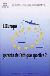 L'Europe garante de l'éthique sportive ?