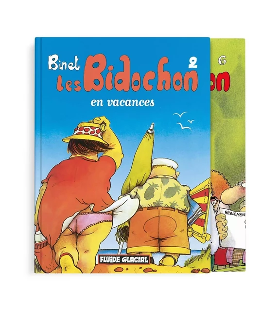 Les Bidochon - Pack 1+1 - Tomes 02 et 06 - Les Vacances - Christian Binet - FLUIDE GLACIAL