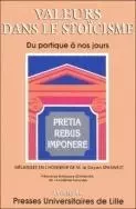 Valeurs dans le stoïcisme - du Portique à nos jours