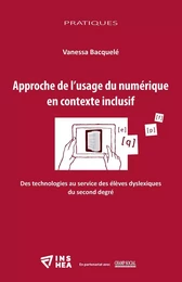 Approche de l'usage du numérique en contexte inclusif