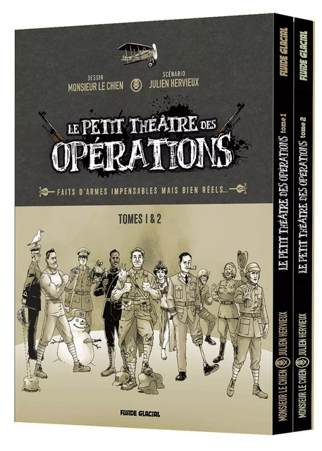 Le Petit Théâtre des opérations - coffret tomes 01 et 02 -  - FLUIDE GLACIAL