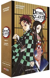 Coffret Demon Slayer T21 + Fanbook N°01