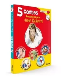 Coffret de 5 contes avec CD