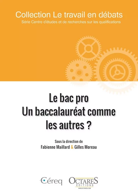 Le bac pro - Un baccalauréat comme les autres ? - Fabienne Maillard, Gilles Moreau - OCTARES