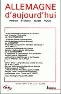 ALLEMAGNE D'AUJOURD'HUI, N 159/JANVIER-MARS 2002. UN GOUVERNEMENT ECO NOMIQUE DE L'EUROPE POUR PRESE -  - PU SEPTENTRION