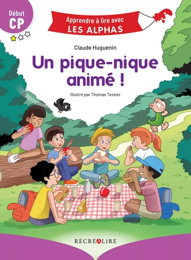 Un pique-nique animé ! Début CP - Claude Huguenin - RECREALIRE