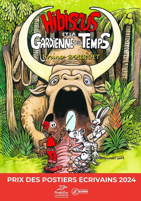 HIBISCUS ET LA GARDIENNE DU TEMPS -  BRUNO BOURDET - EX AEQUO