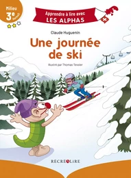 Une journée de ski - milieu 3ème HarmoS Suisse