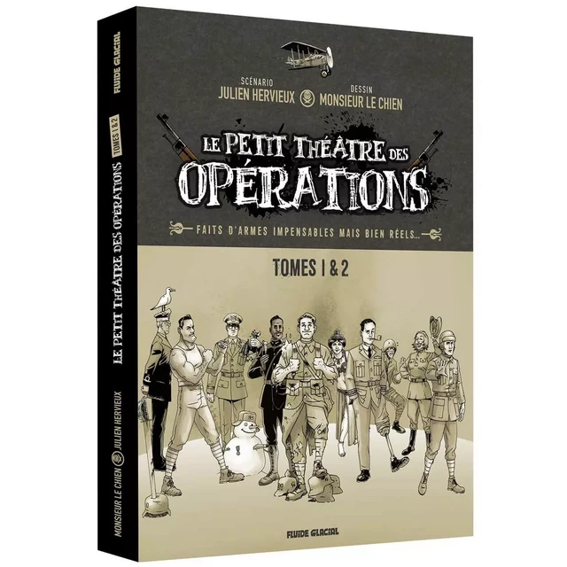 Le Petit Théâtre des opérations - coffret tomes 01 et 02 -  - FLUIDE GLACIAL