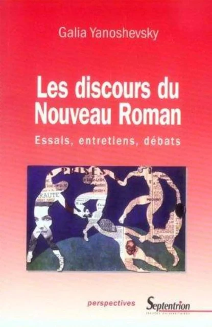 Les discours du Nouveau Roman -  PU Septentrion - PU SEPTENTRION