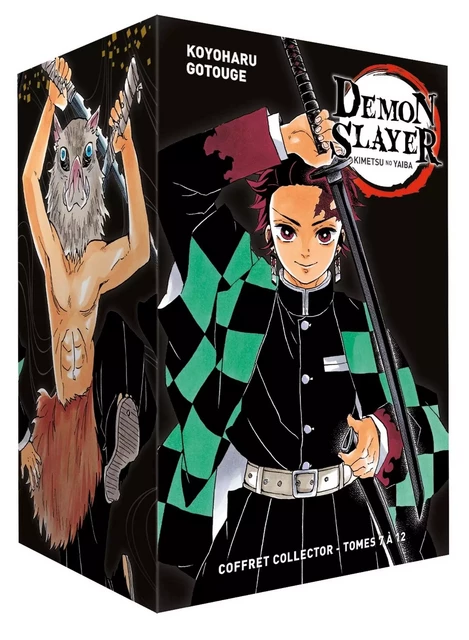 Coffret Demon Slayer T07 à T12 - Koyoharu Gotouge - PANINI