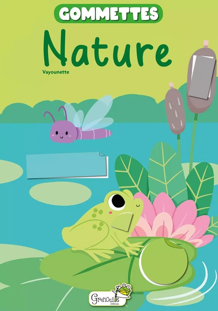 Gommettes nature -  - GRENOUILLE