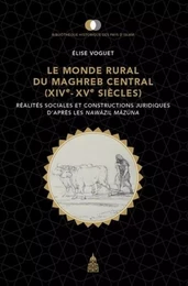 Le monde rural du Maghreb central XIVe-XVe siècles