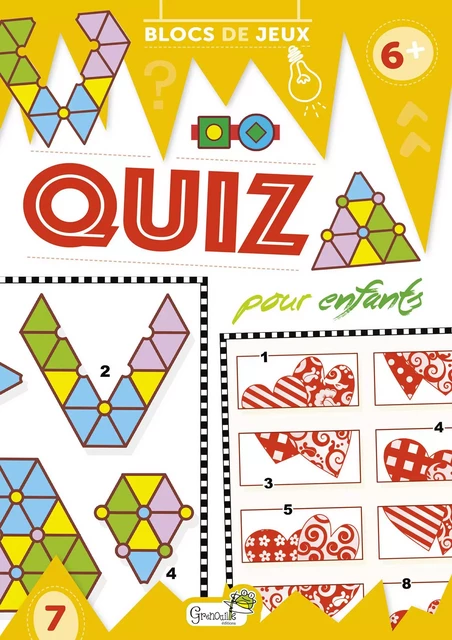 Quiz pour enfants -  Beuvelet gaelle - GRENOUILLE