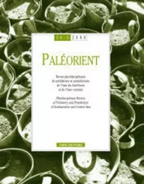 Paléorient 34.1