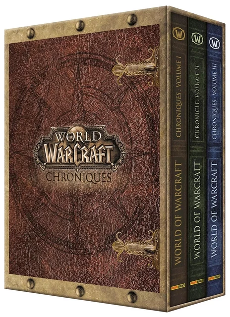 Coffret World of Warcraft 2022: Chroniques I, II & III -  Collectif - PANINI