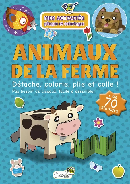 Les animaux de la ferme -  Collectif - GRENOUILLE