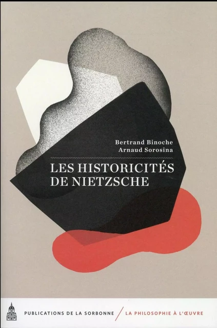 Les historicités de Nietzsche - Bertrand Binoche, ARNAUD SOROSINA - ED SORBONNE