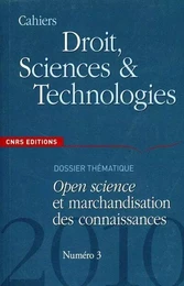 Cahier Droit, Sciences & Technologie T3