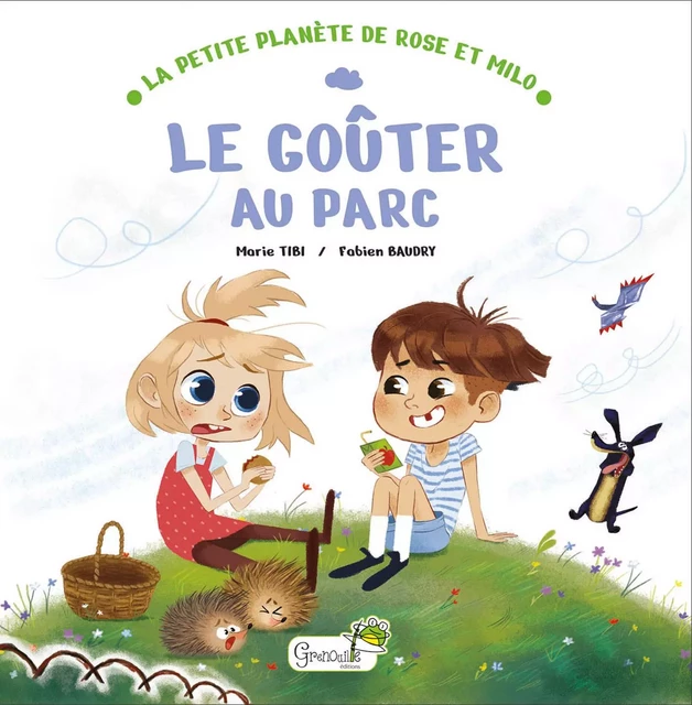 Le goûter au parc - Marie Tibi - GRENOUILLE