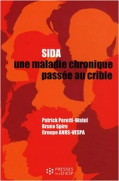 Sida, une maladie chronique passée au crible enquête nationale sur le quotidien des personnes infectées