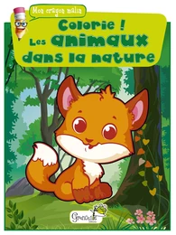 Colorie les animaux dans la nature