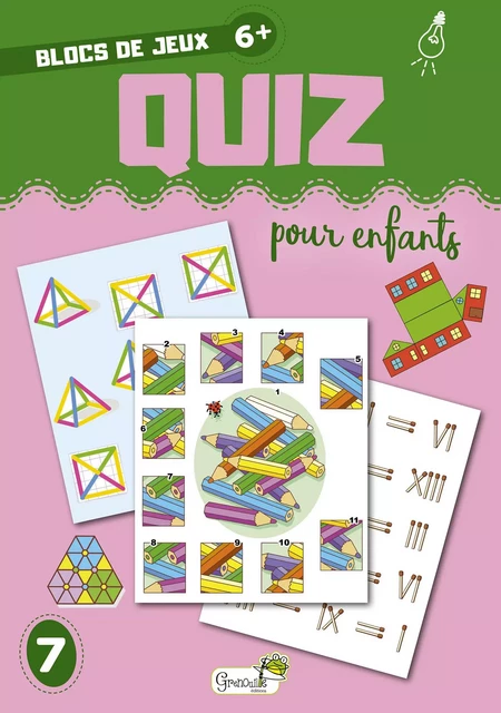 Quiz pour enfants -  Collectif - GRENOUILLE