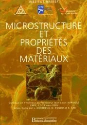 Microstructure et propriétés des matériaux