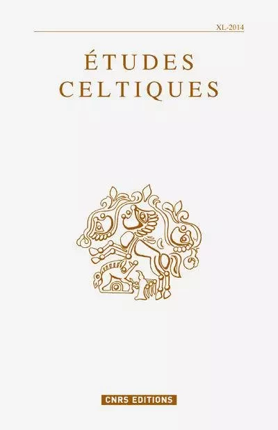 Etudes Celtiques 40 -  Collectif - CNRS editions