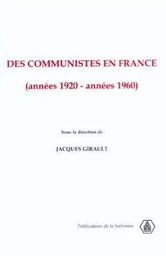 Des communistes en France