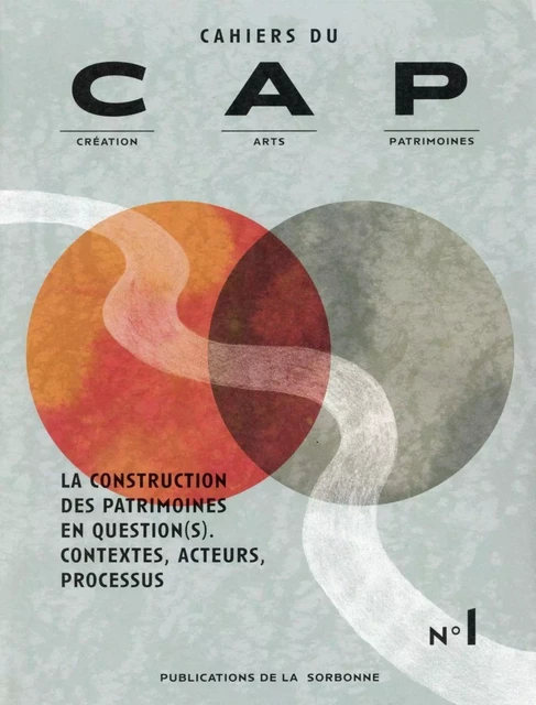 Cahiers du CAP n° 1 -  Collectif - ED SORBONNE