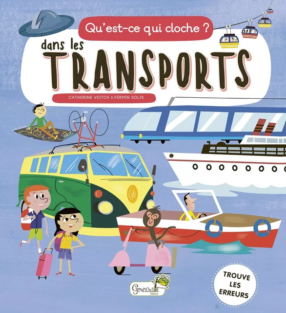 Dans les transports - Catherine Veitch - GRENOUILLE