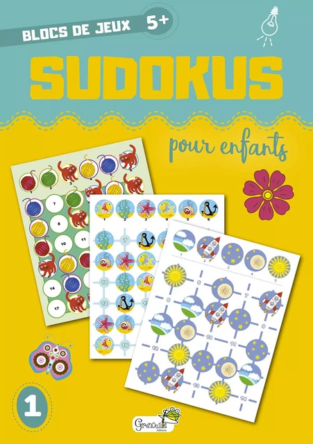 Sudokus pour enfants -  Collectif - GRENOUILLE