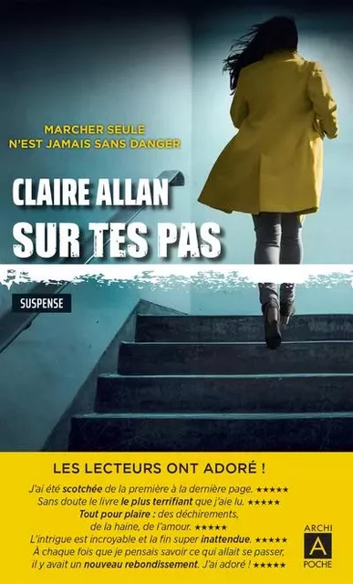 Sur tes pas - Claire Allan - L'Archipel