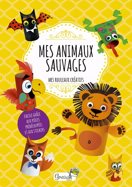 Mes animaux sauvages -  Collectif - GRENOUILLE