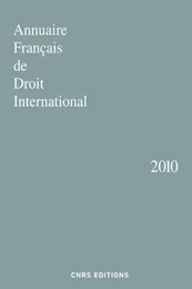 Annuaire Français de Droit International n°56-2010