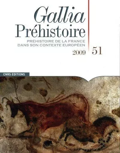 Gallia préhistoire 51 -  Collectif - CNRS editions