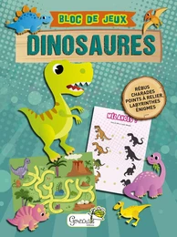 Petit bloc de jeux dinosaures