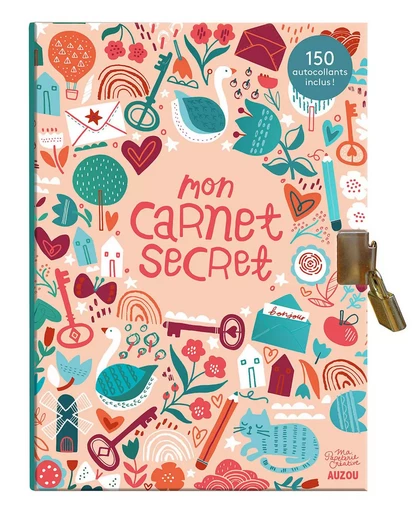 MA PAPETERIE CRÉATIVE - MON CARNET SECRET PAR FEENA BROOKS -  - AUZOU EDITIONS