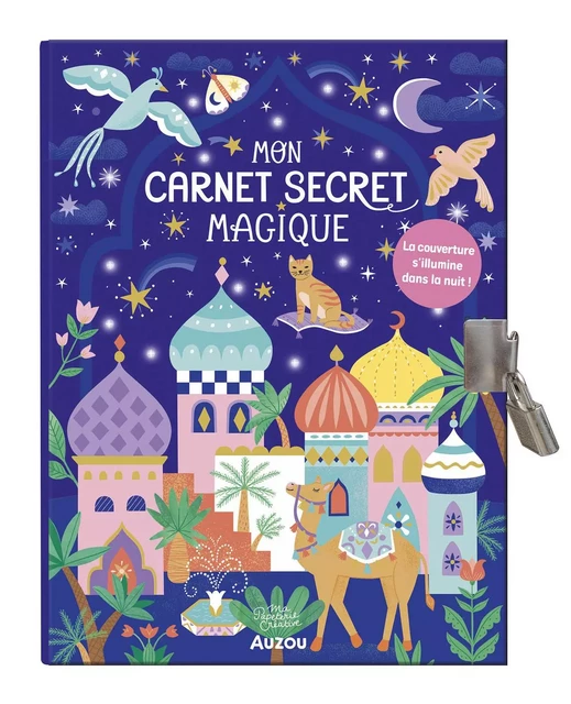 MA PAPETERIE CRÉATIVE - MON CARNET SECRET MAGIQUE -  - AUZOU EDITIONS