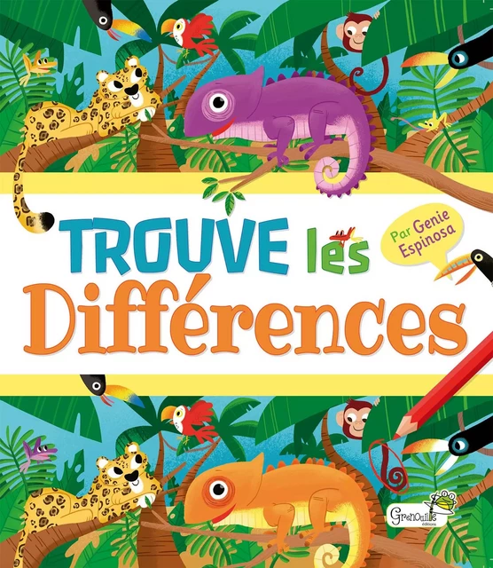 Trouve les différences - Lisa Regan - GRENOUILLE